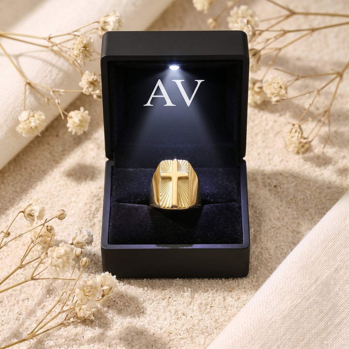YLQ49624-ring - Premium LED Gift Box Presentation