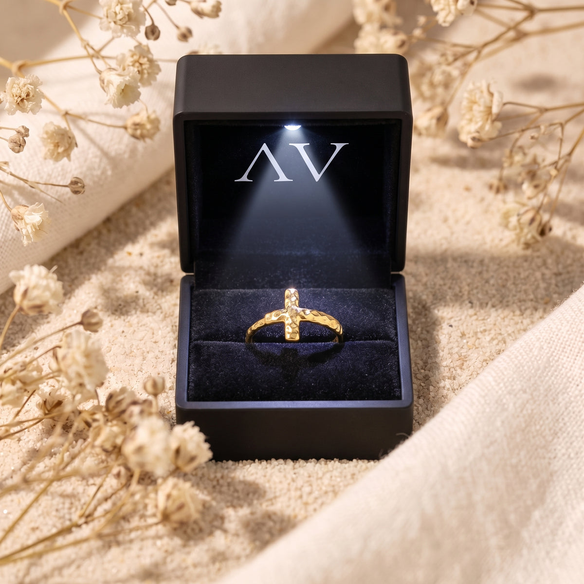 YLQ49629-ring - Premium LED Gift Box Presentation