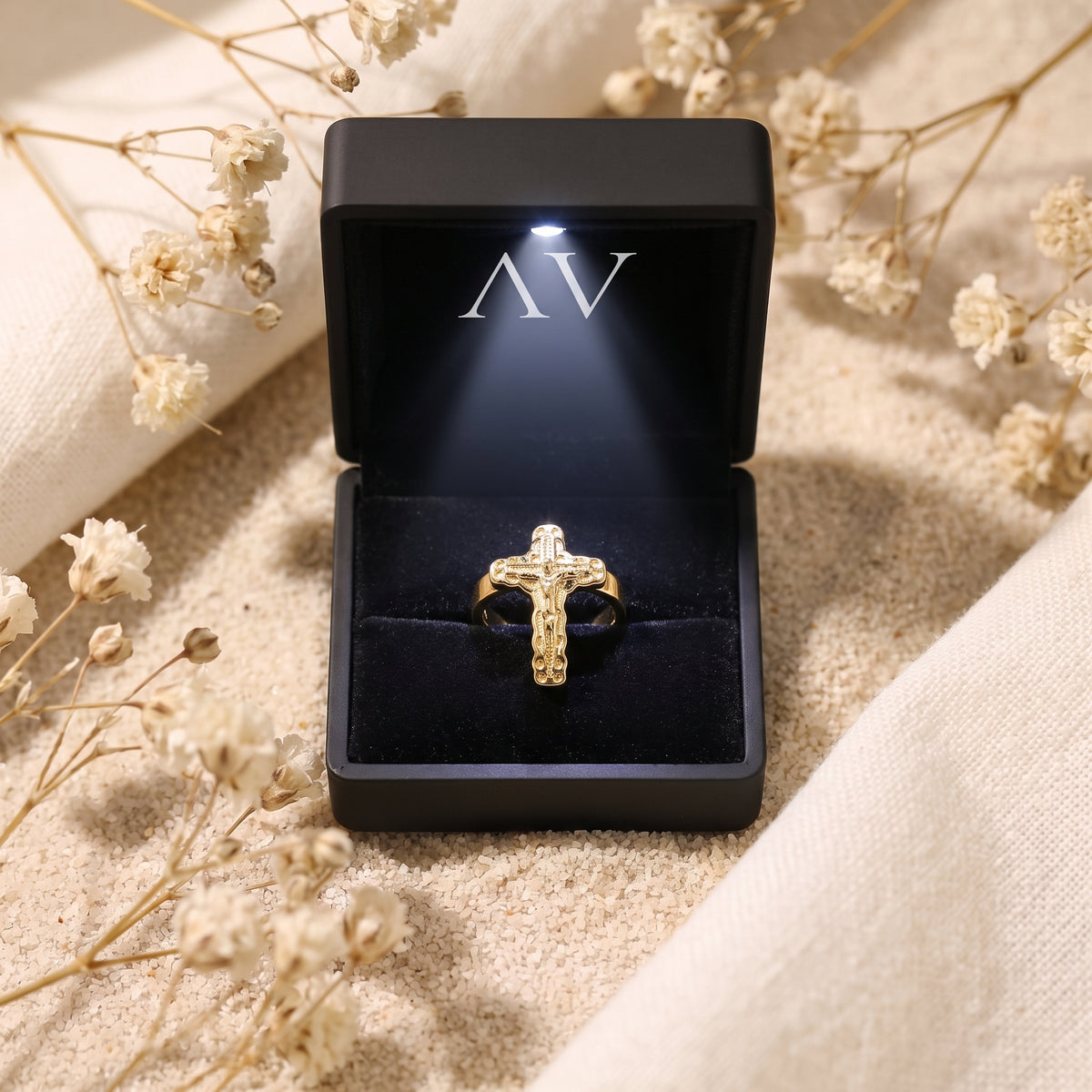 YLQ49636-ring - Premium LED Gift Box Presentation