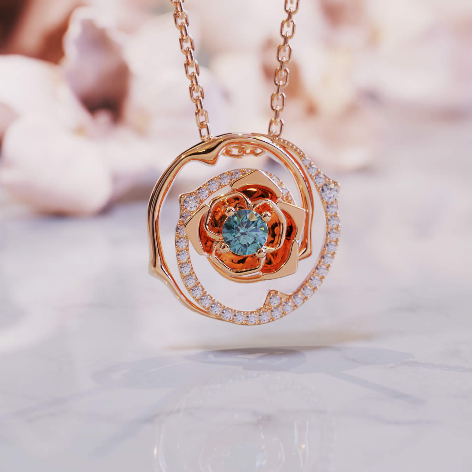 The Zahara Alexandrite Necklace