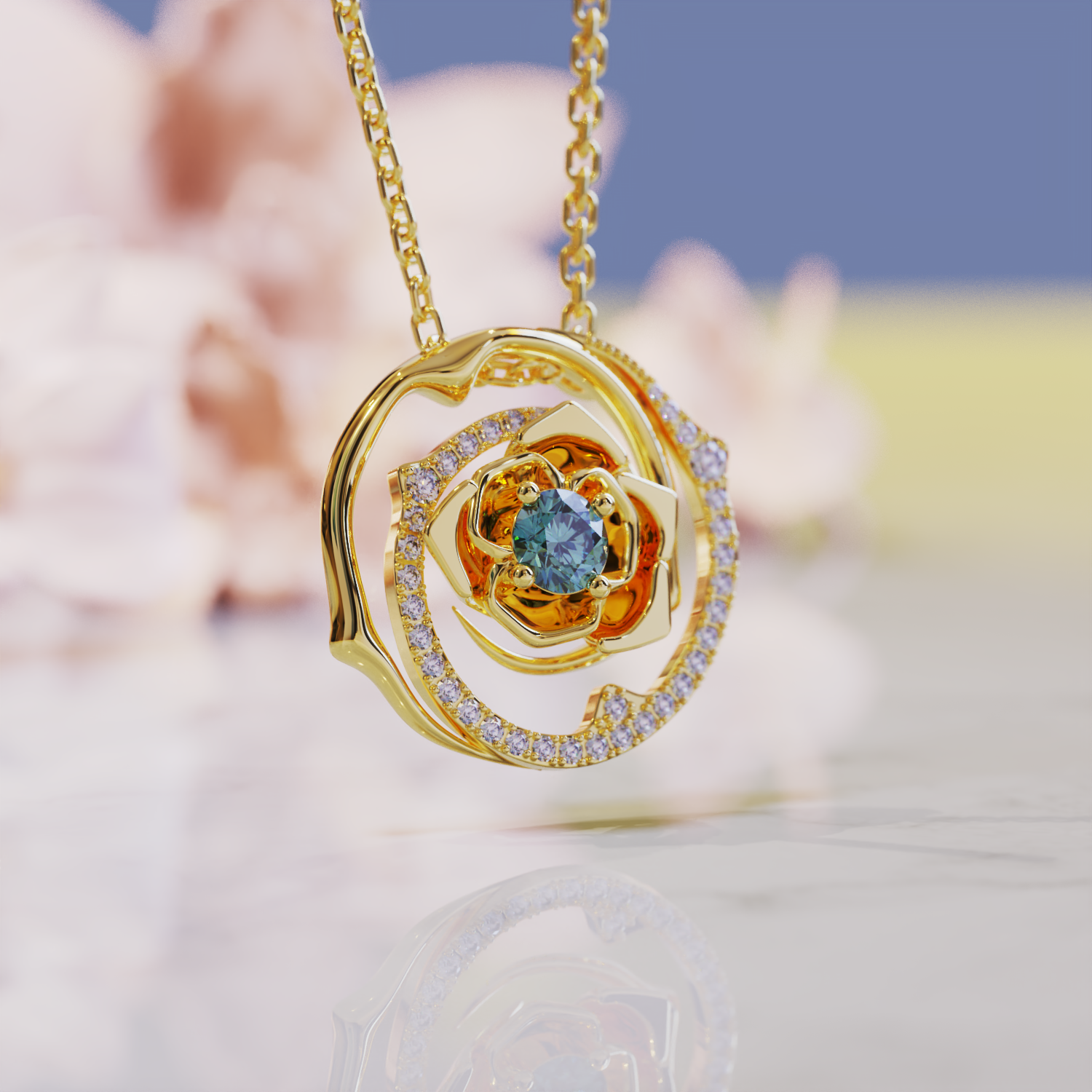The Zahara Alexandrite Necklace