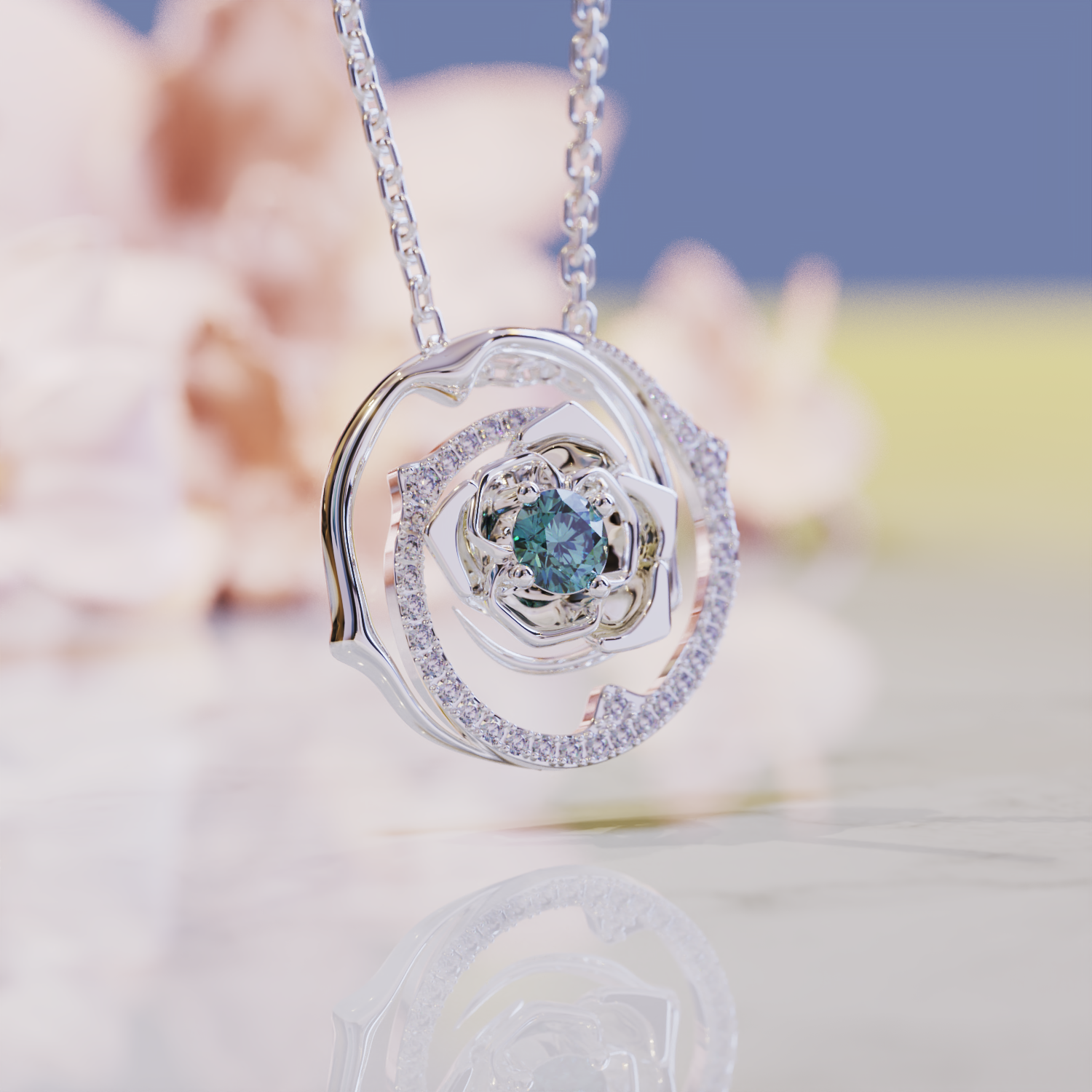 The Zahara Alexandrite Necklace