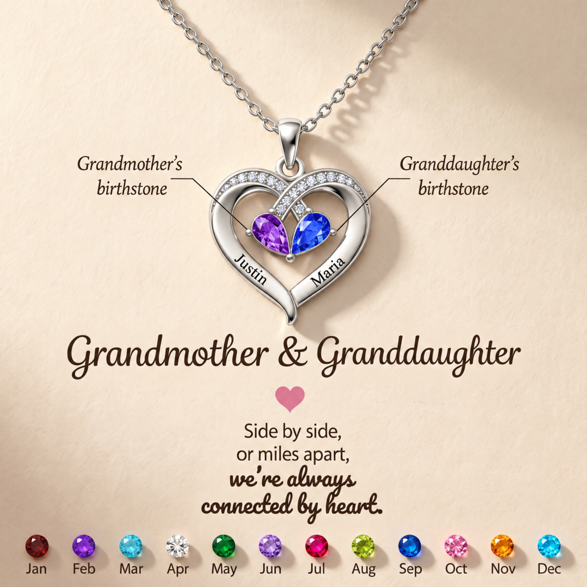 The Devotion Heart Necklace