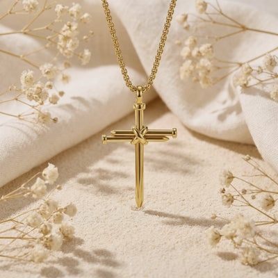 YLQ49648-cross necklace rotation video