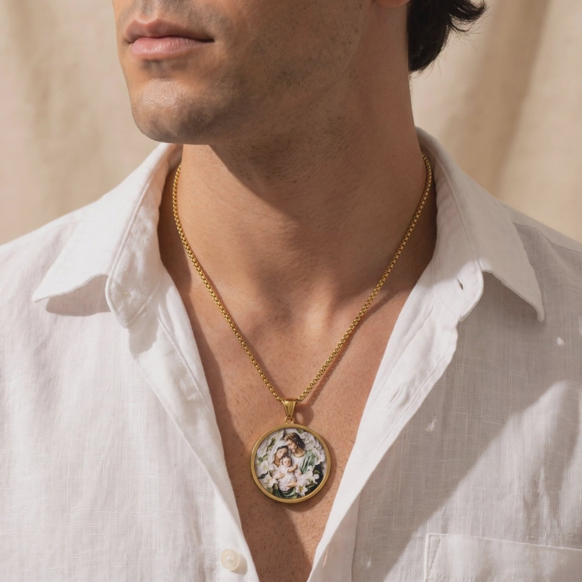 YLQ50593-Necklace lifestyle video