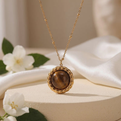YLQ49034-NECKLACE rotation video