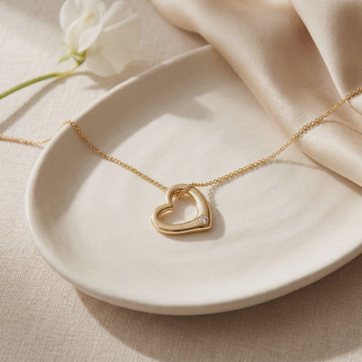 Eternal Love Diamond Heart Necklace — Hero video (10 seconds)