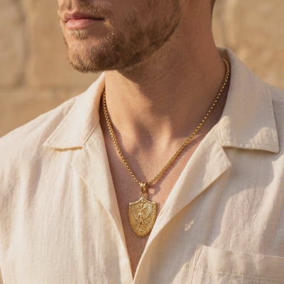 YLQ49674-cross necklace lifestyle video