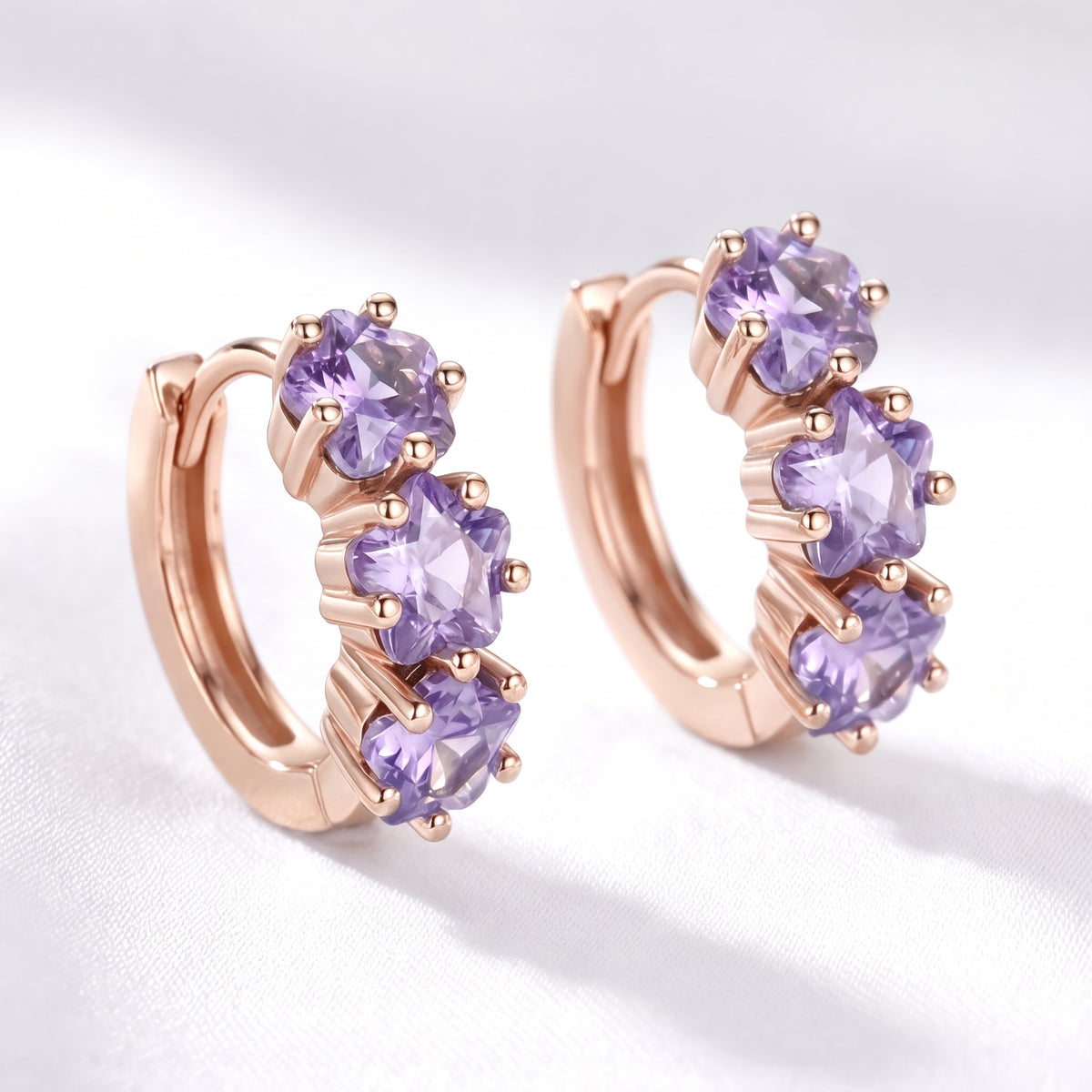 the-asteria-huggies-s925-sterling-silver in rose gold finish