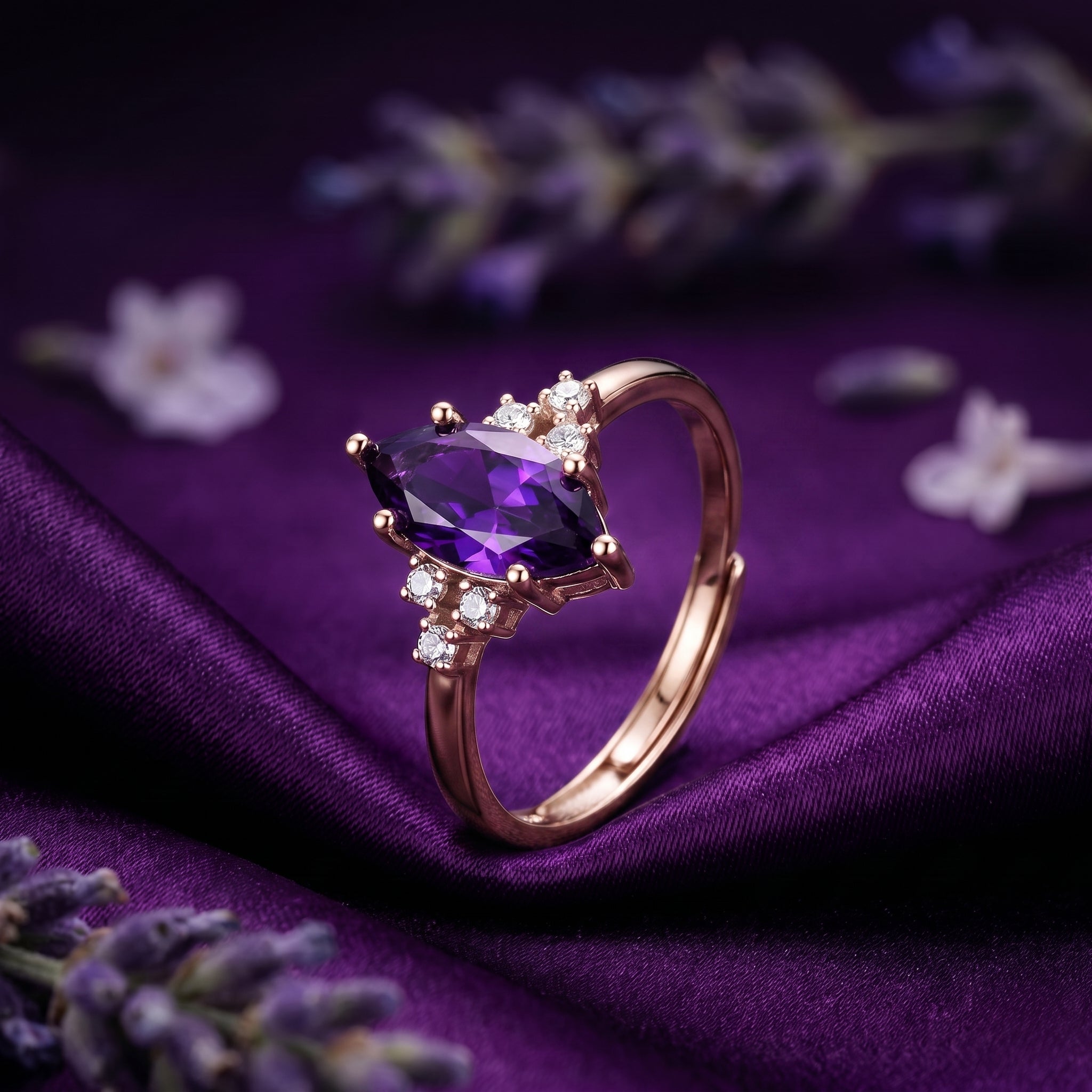the-cressida-ring-s925-sterling-silver in rose gold finish