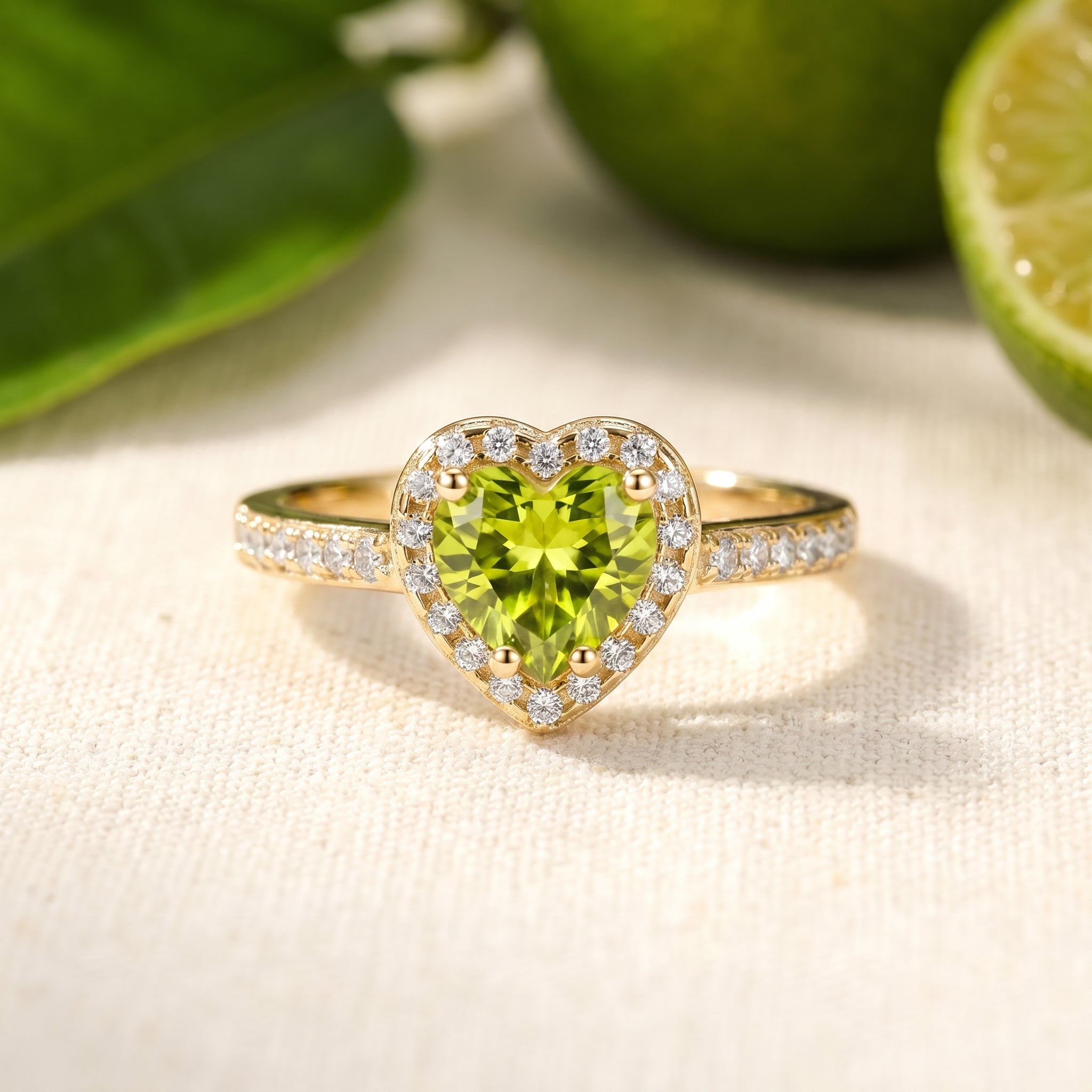 the-elianelle-heart-ring-s925-sterling-silver in gold finish