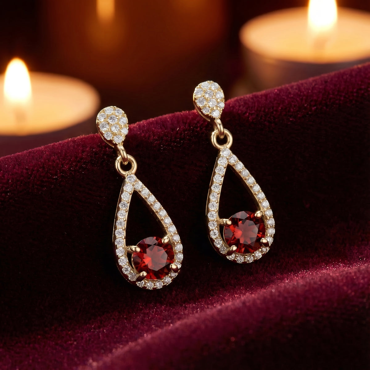 the-mireia-drop-s925-sterling-silver in gold finish