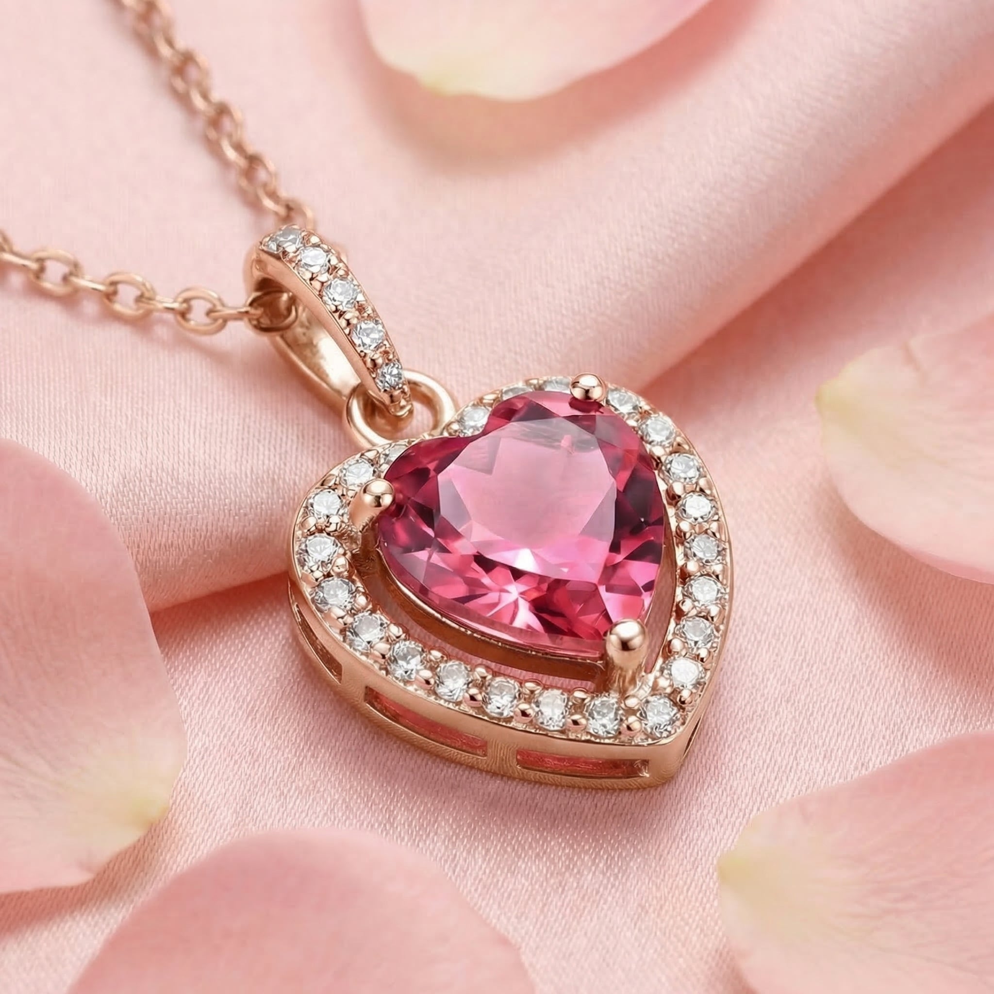 the-valentis-heart-s925-sterling-silver in rose gold finish