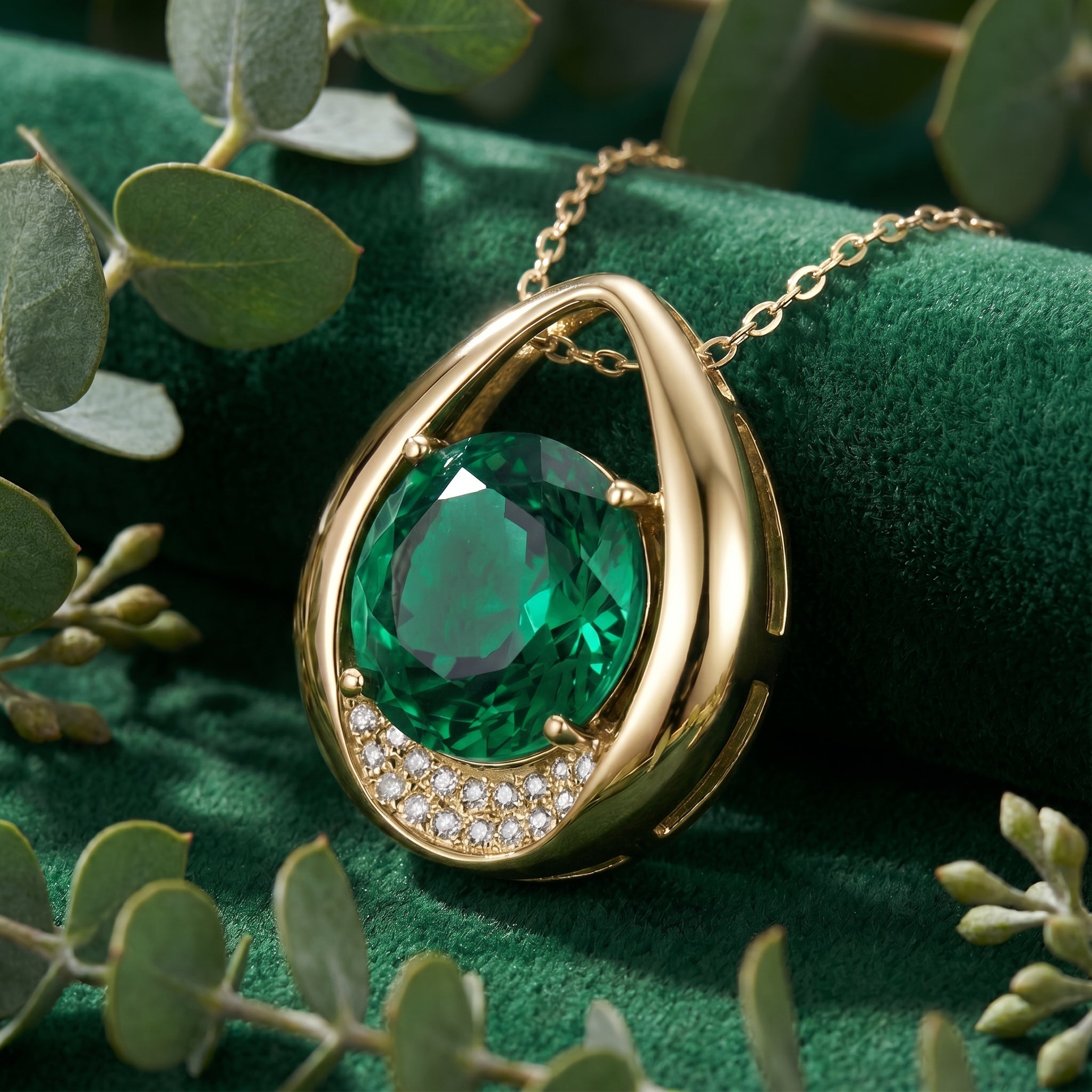 the-valerise-teardrop-s925-sterling-silver in gold finish