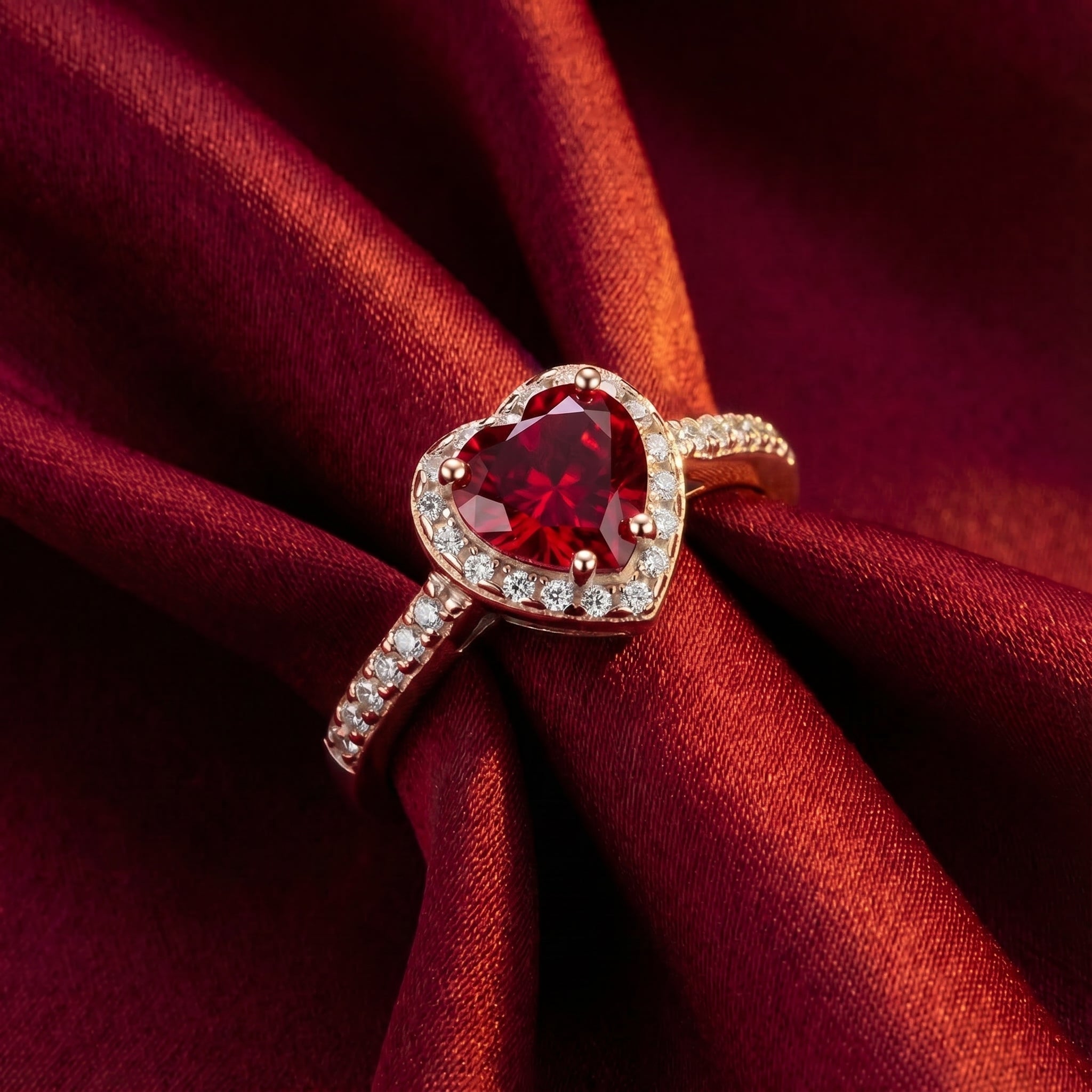 the-valerissa-heart-ring-s925-sterling-silver in rose gold finish