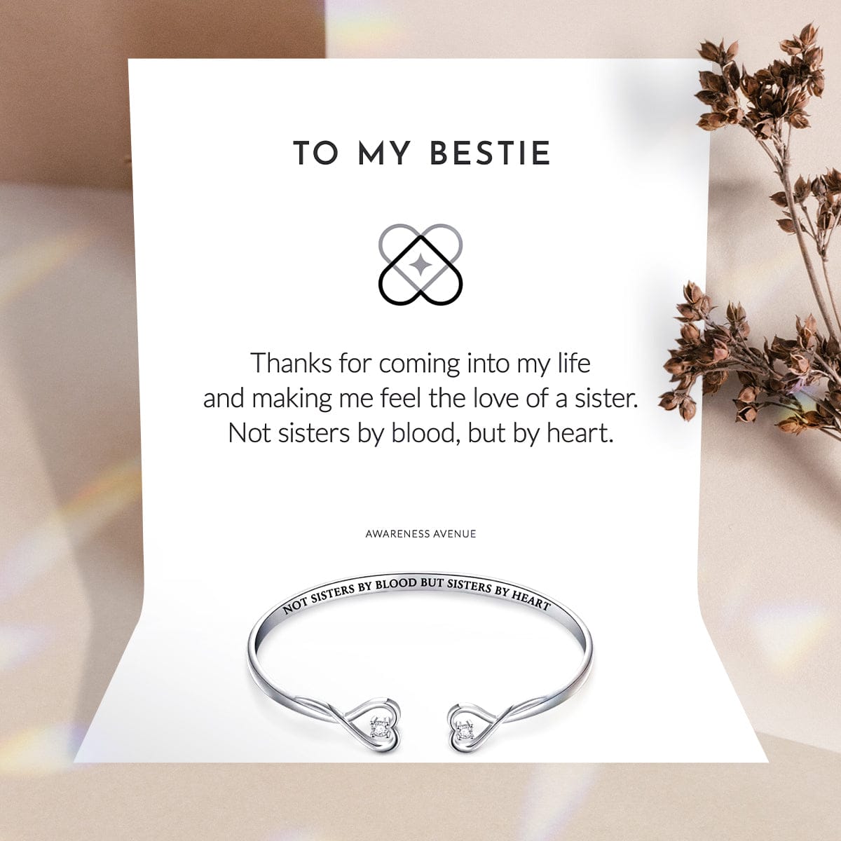 Sisters By Heart | Gift Bracelet