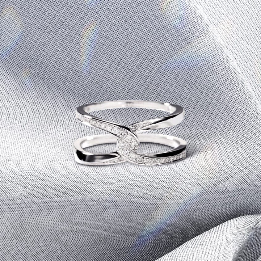 Mother & Daughter | Forever Linked Together | S925 Infinity Ring