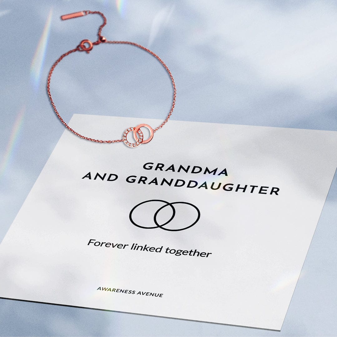 Grandma & Granddaughter | Forever Linked Together Bracelet