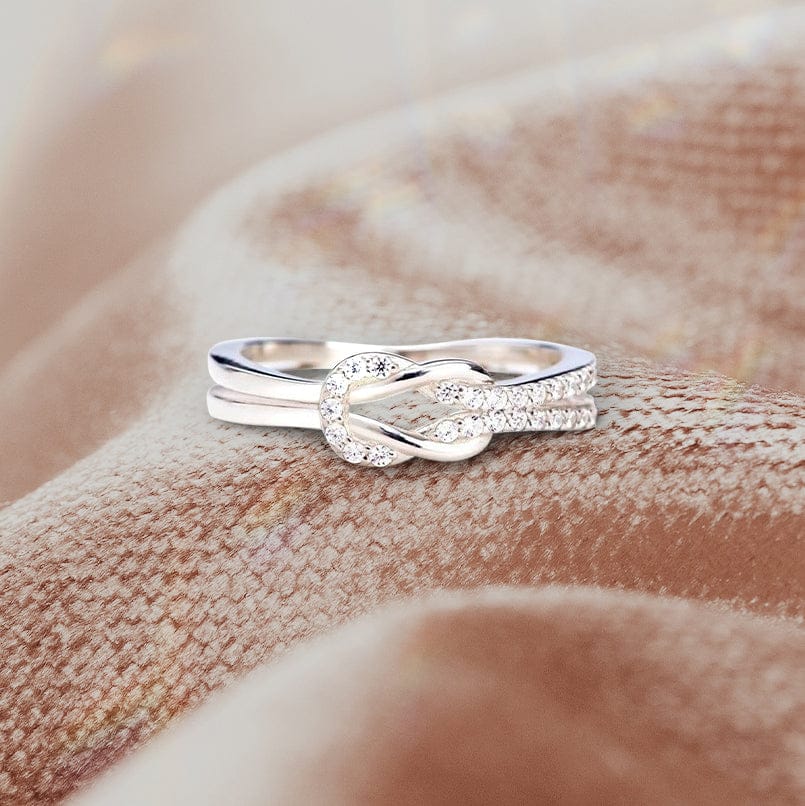 To My Love | Infinity Love Knot | S925 Promise Ring