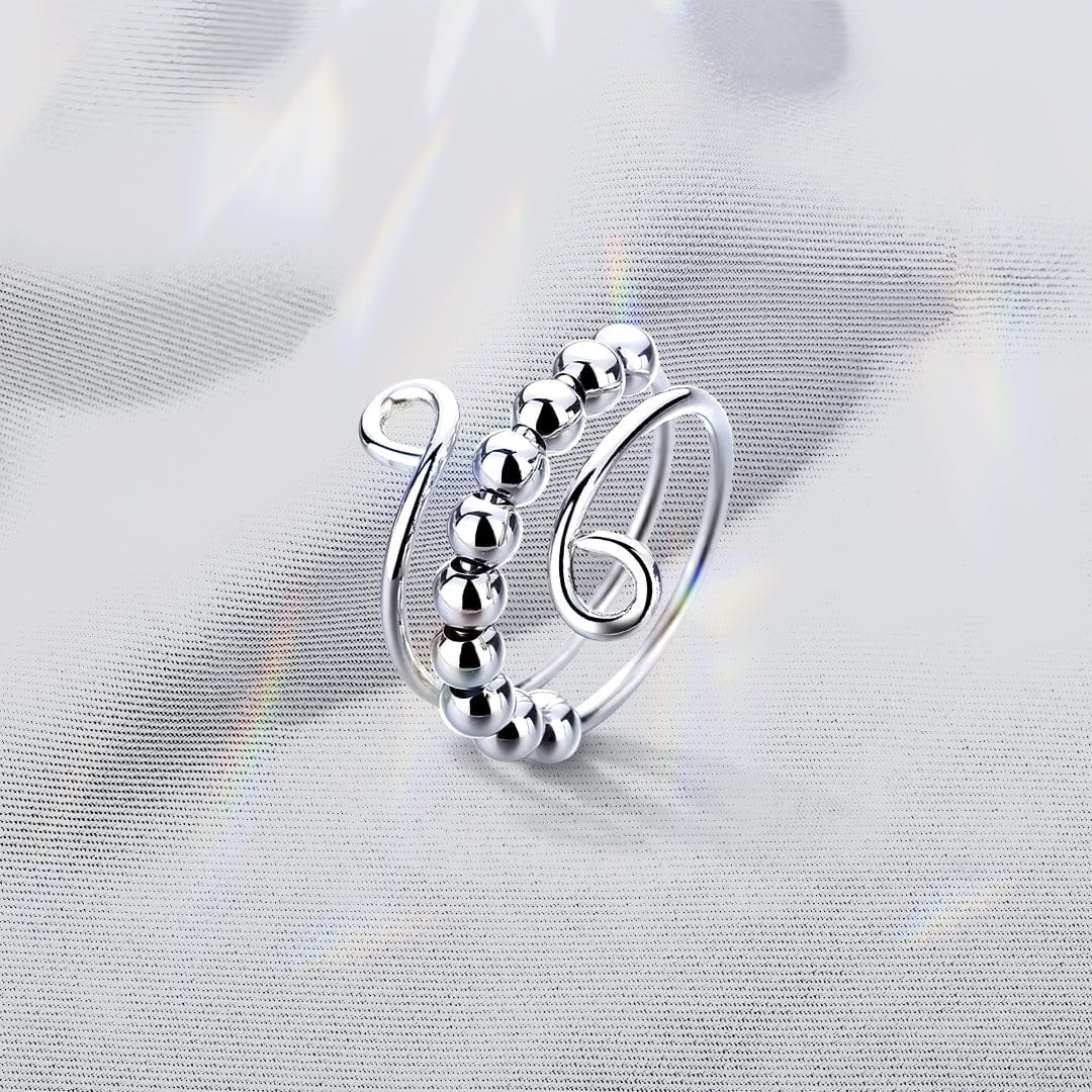 To My Beautiful Daughter | Drive Away Your Anxiety | S925 Fidget Ring