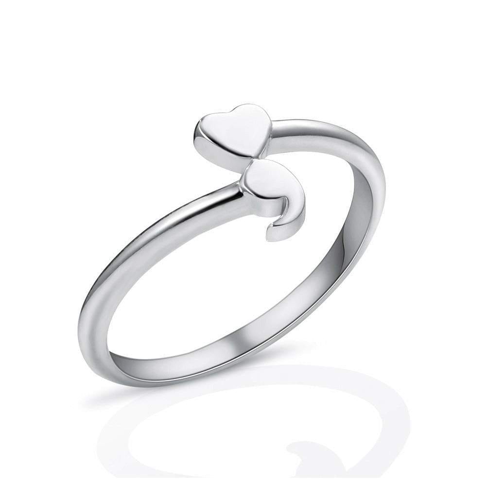 925 Sterling Silver Semicolon Awareness Ring-Awareness Avenue™-Awareness,gift: All,gift: Inspirational,Health,IAmEnough,Jewelry,Mental,Ring,ring: All,ring: Inspirational,Semicolon,Silver