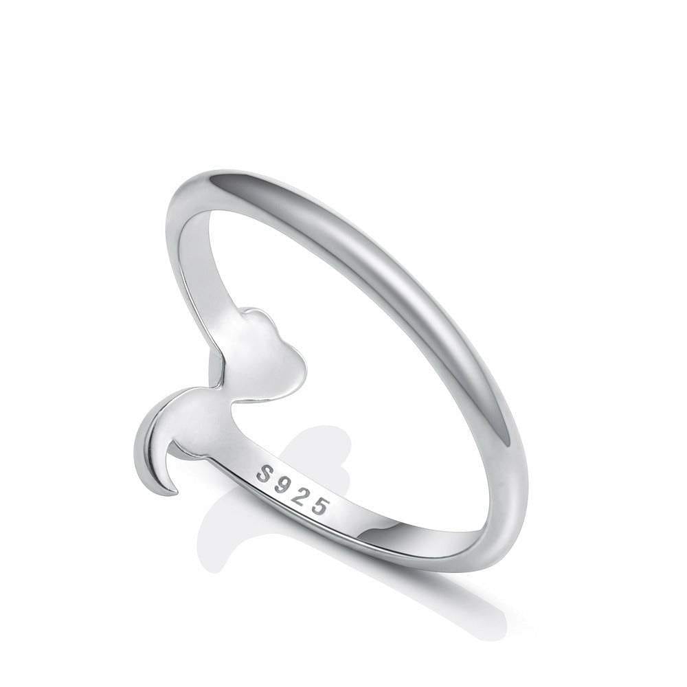 925 Sterling Silver Semicolon Awareness Ring-Awareness Avenue™-Awareness,gift: All,gift: Inspirational,Health,IAmEnough,Jewelry,Mental,Ring,ring: All,ring: Inspirational,Semicolon,Silver