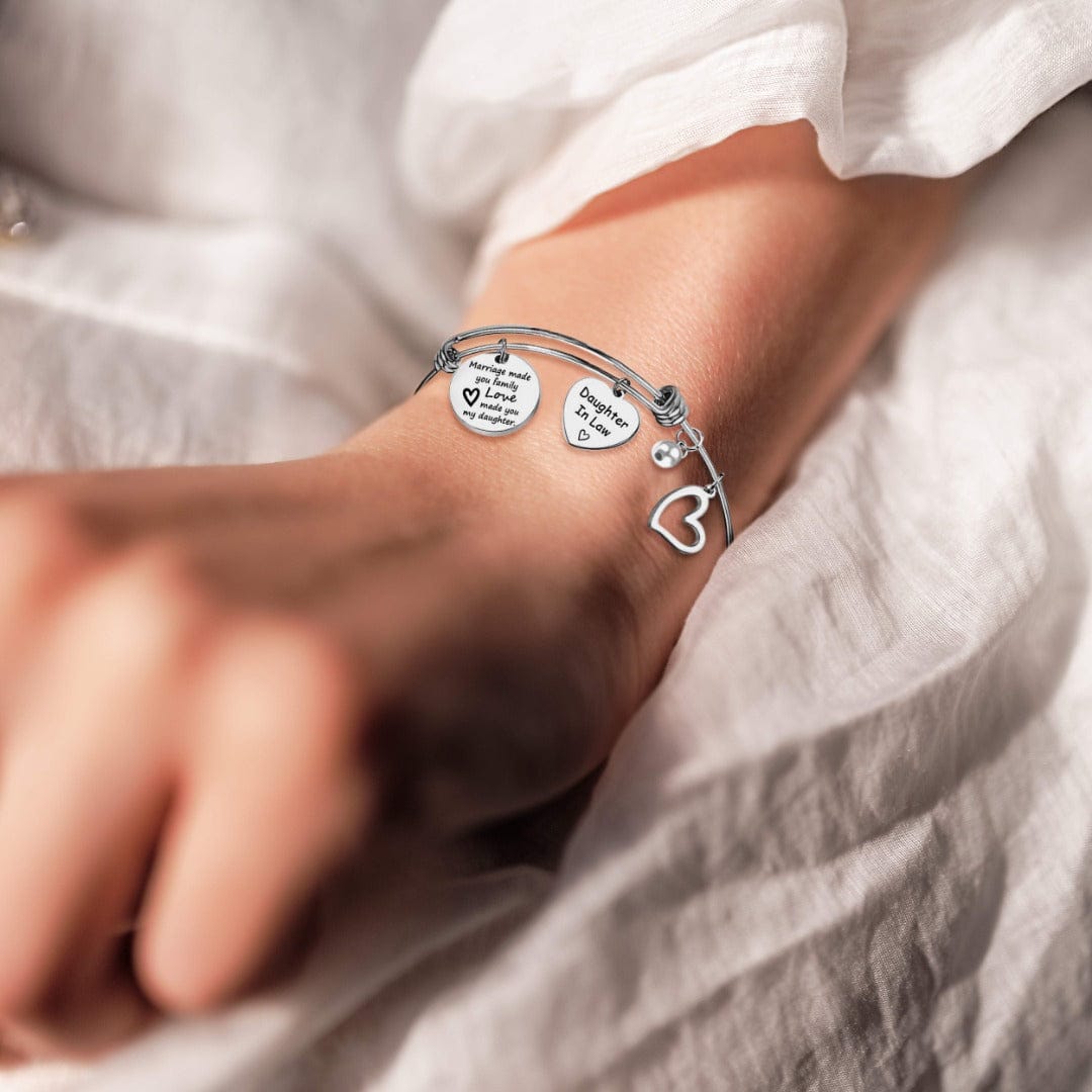 To My Daughter-in-Law | Heartfelt Gift | Bangle Bracelet
