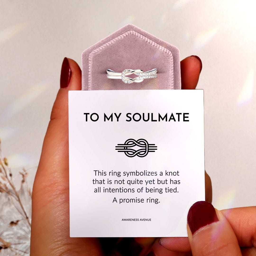 To My Love | Infinity Love Knot | S925 Promise Ring