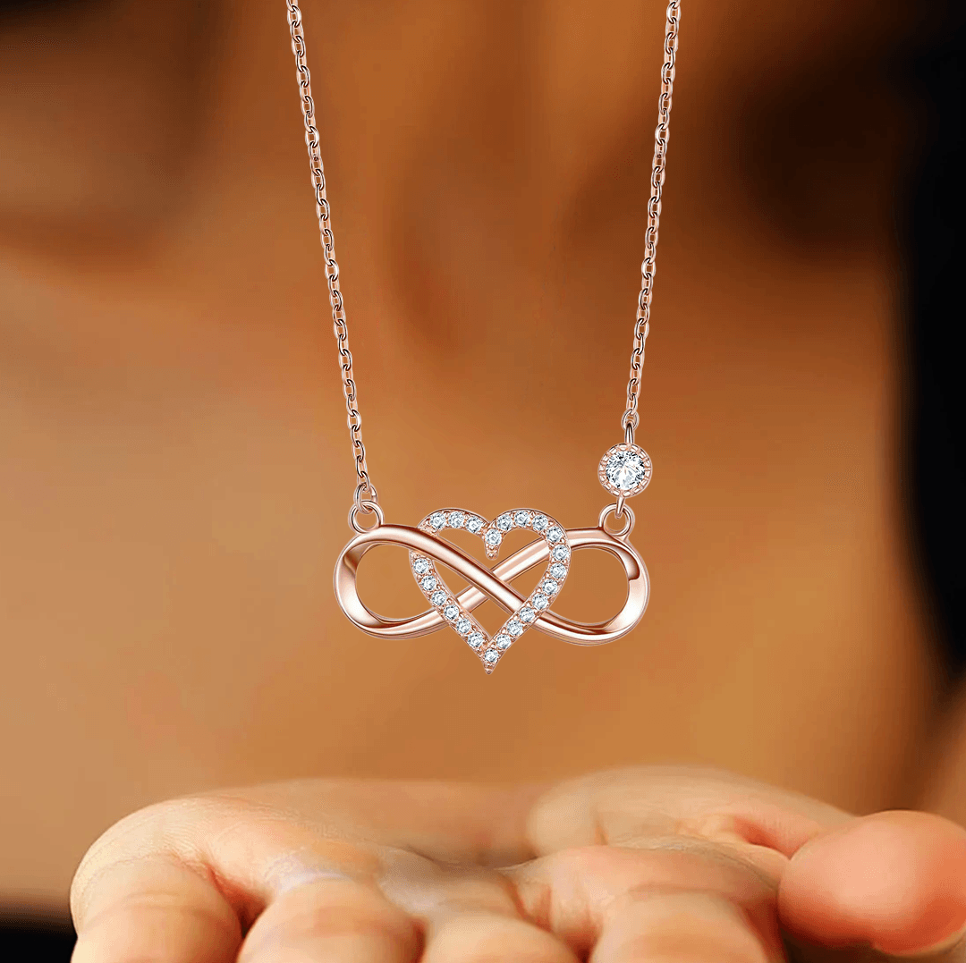 To Our Daughter-In-Law Infinity Necklace – Always In My Heart