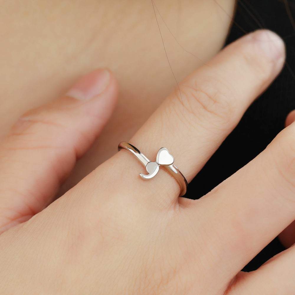 925 Sterling Silver Semicolon Awareness Ring-Awareness Avenue™-Awareness,gift: All,gift: Inspirational,Health,IAmEnough,Jewelry,Mental,Ring,ring: All,ring: Inspirational,Semicolon,Silver