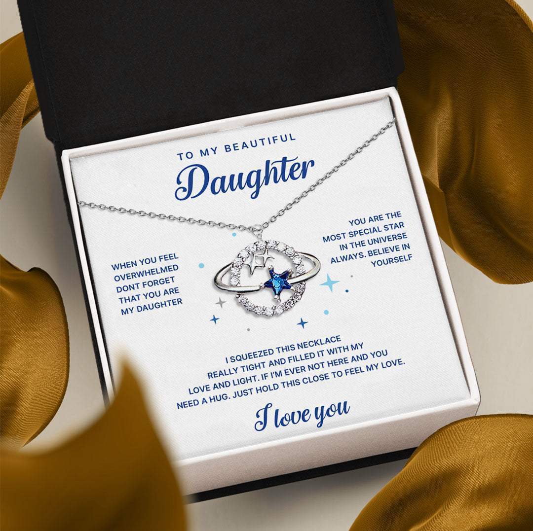 Daughter & Granddaughter | Special Star | 925 Silver Necklace-Awareness Avenue-gift: All,gift: Granddaughter,necklace: All,necklace: Granddaughter