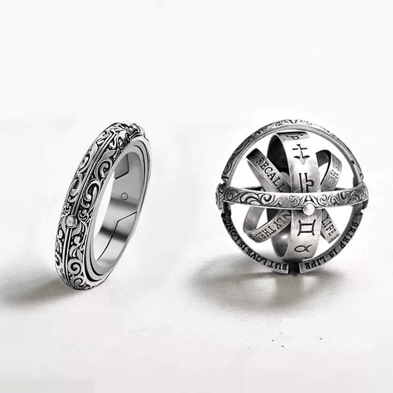 Handmade Anxiety Relief Sphere Spinner Ring-Awareness Avenue-Ring,ring: All